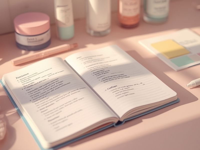 Routines et Plans Glow 1 carnet ouvert, categorie routines et plan glow