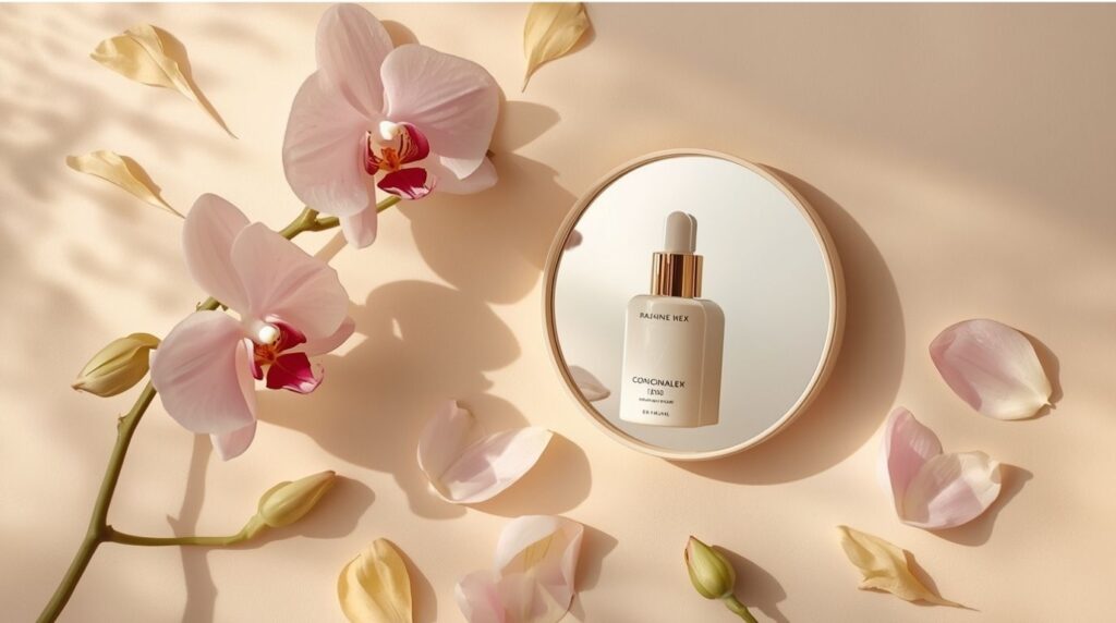 Glossaire du Glow 6 flacon serum, photo glossaire du glow cosmeglowin