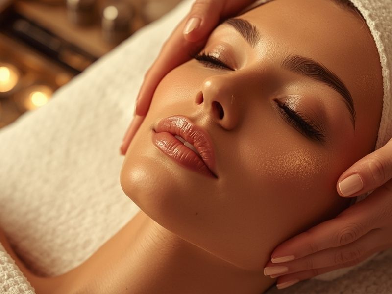 Expertise Glow ✨ : le savoir-faire beauté et innovation au service de votre Glow 2 femme allongé à qui l'on fait un soin, dans categorie expertise glow