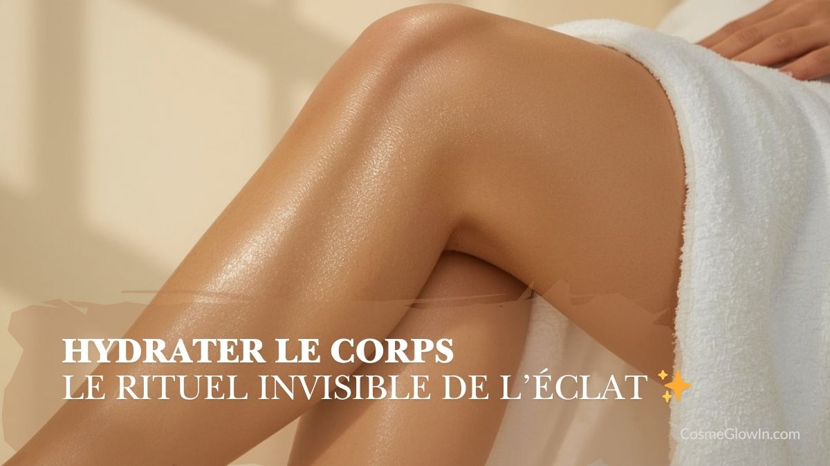 femme qui a de jolis jambes hydratées, image principale article "Hydrater le corps le rituel invisible de l’éclat"