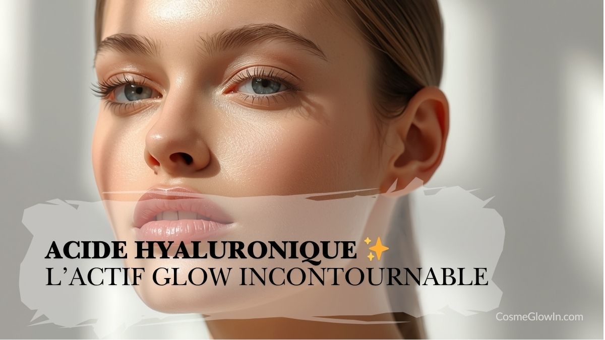 CosmeGlowin ✨ | Un site entièrement dédié au Glow Beauté & à l'Eclat 17 femme avec un glow naturel qui illustre l'article "acide hyaluronique"
