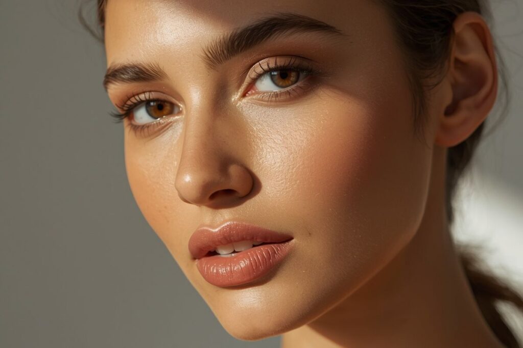 Vitamine C : l’actif éclat qui réveille le Glow 1 femme à la peau claire au teint lumineux grâce à la Vitamine C