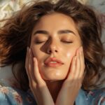 CosmeGlowin ✨ | Un site entièrement dédié au Glow Beauté & à l'Eclat 9 femme qui se masse le visage pour prévenir les rides