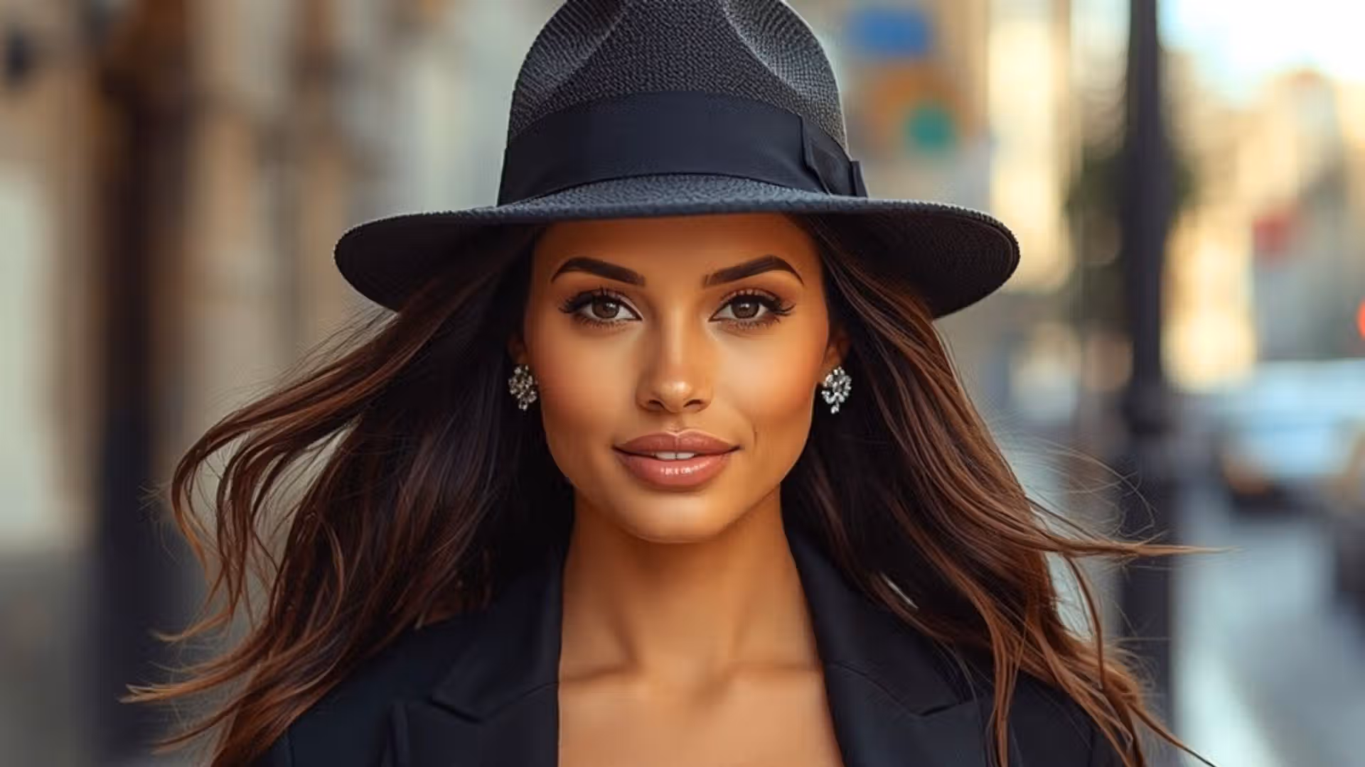 Femme qui porte un chapeau, article"Couleurs et accessoires qui révèlent votre Glow"