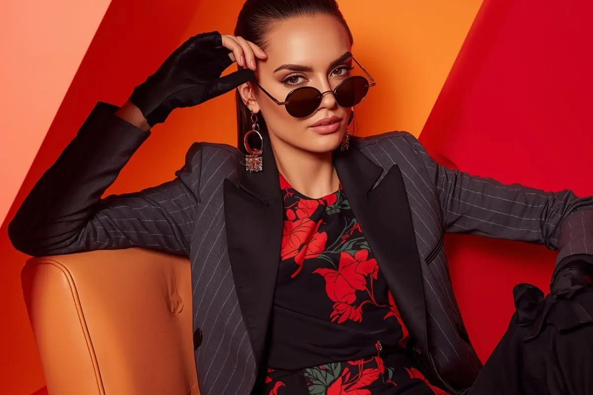 femme avec des lunettes, article "couleurs et accessoires pour le glow" cosmeglowin