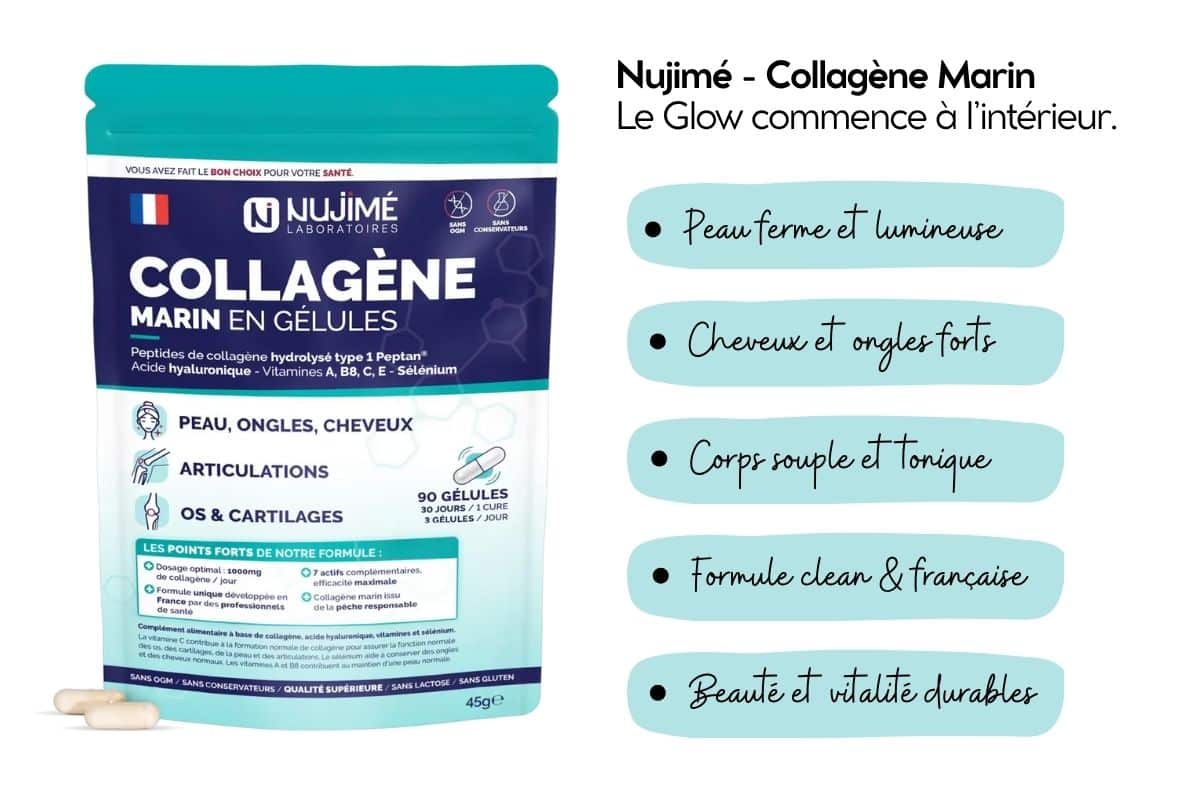 nujime collage marin complement peau glow